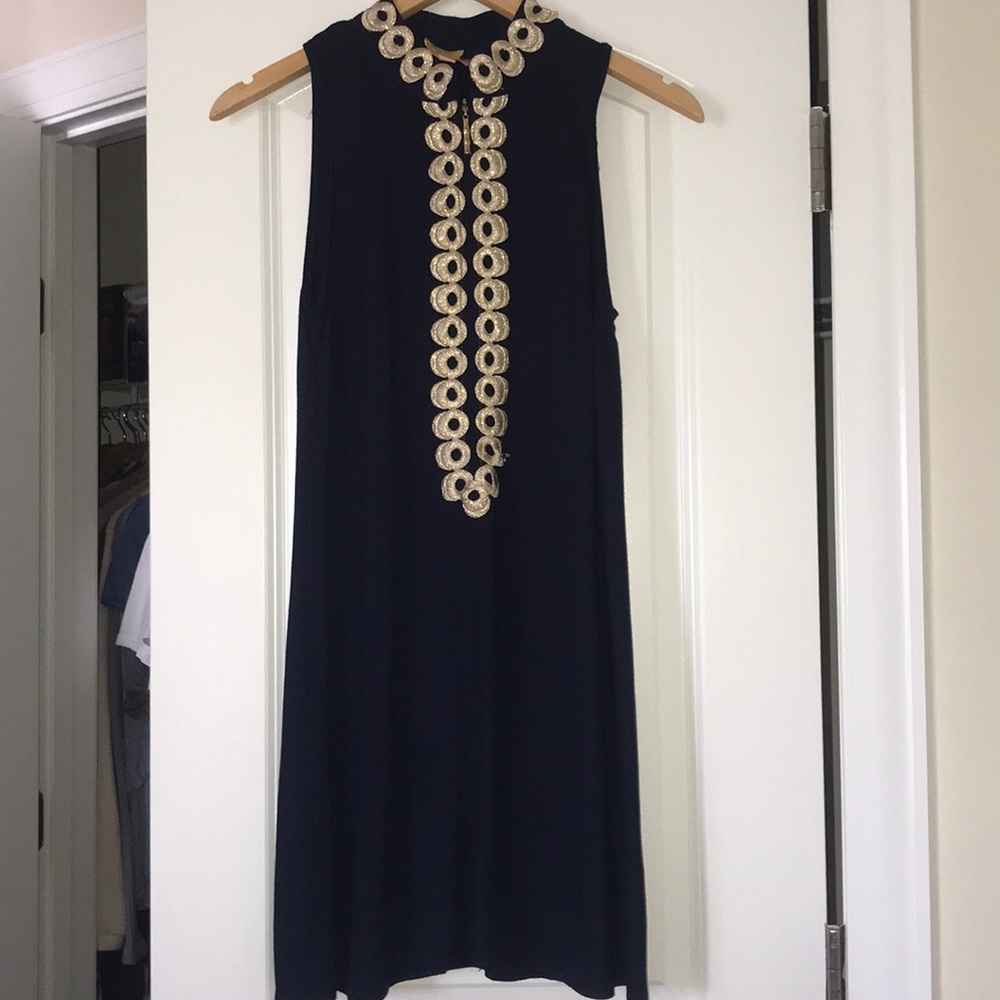 Lily Pulitzer dress navy blue dress
